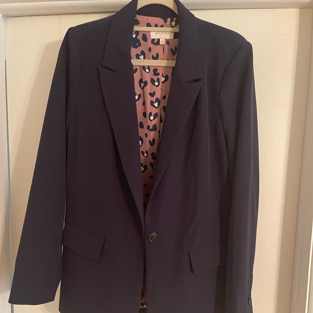 Skies are Blue Navy Blazer